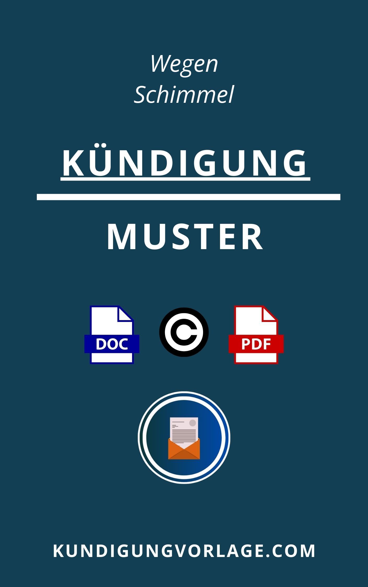 Kündigung Wegen Schimmel Muster